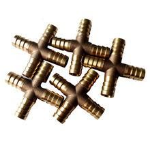 4 Way Brass Cross Fitting/ Pex Plumbing Pipe Fitting for PVC Pipe