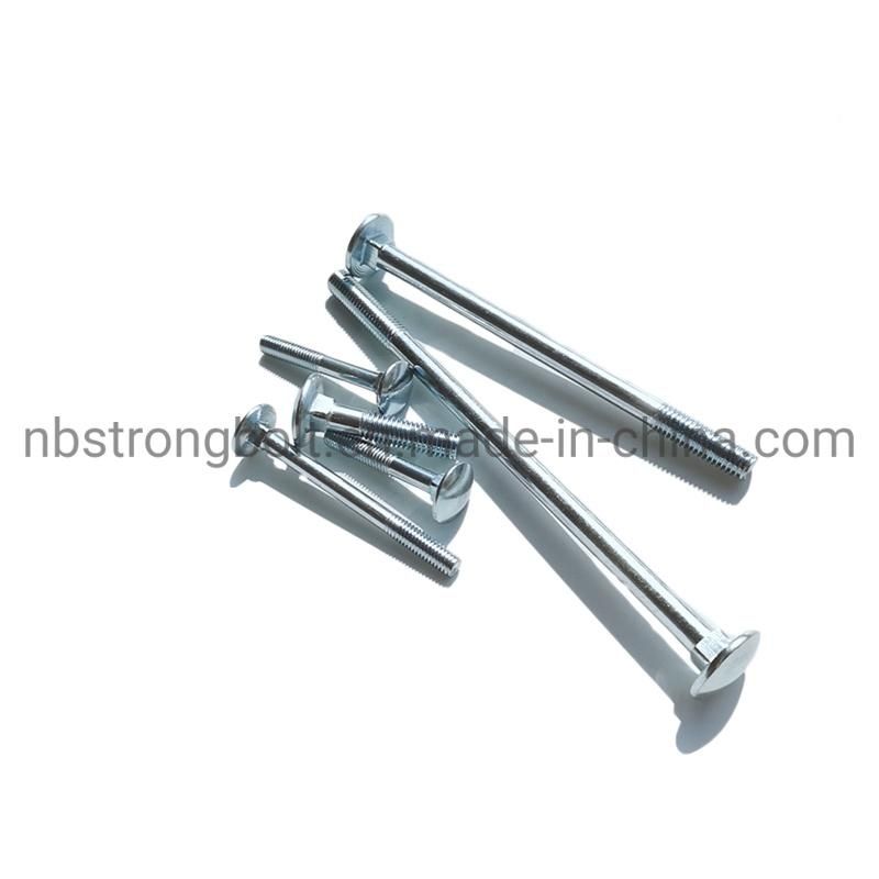 Mushroom Head Square Neck Bolt with Zinc