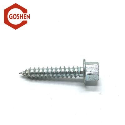 Carbon Steel Galvanized Hex Washer Head Self Tapping Screws
