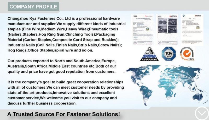 22ga Atro 7 Series Staple Pins for Furnituring and Industry