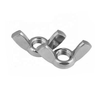 Chinese Factory Price Wholesale DIN-315 Locking Wing Nut 304 Stainless Steel Butterfly Nuts