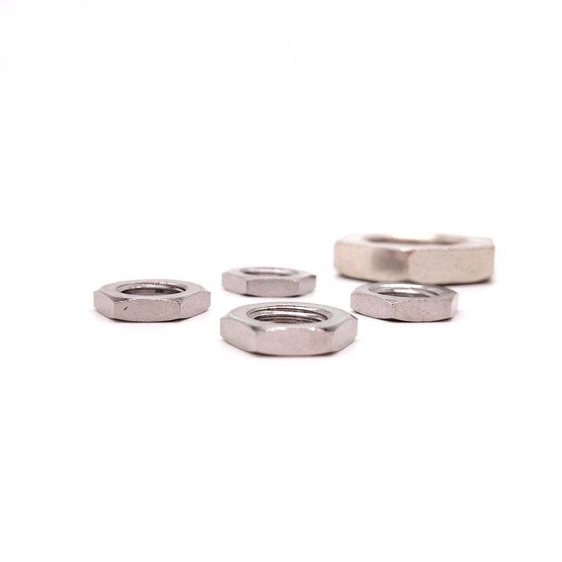 DIN936 Stainless Steel Hex Jam Nut