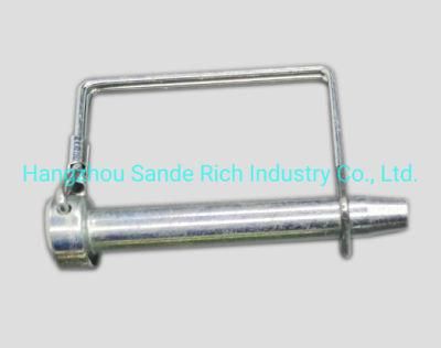 3/8X2-3/4 Inch Safety Zinc Coated Square Linch Wire Lock Pin Snapper Pin D-Ring Pin