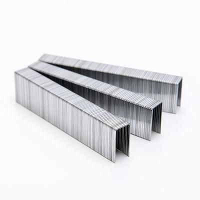 High Quality 10j Series Iron U Type Pneumatic Nail Galvanized Wire Staples