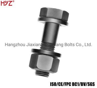 Black Oxide Finish Hsfg Bolt F10t Used for Steel Structures