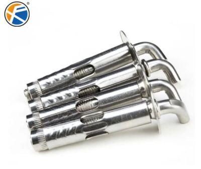 Stainless steel Anchor Bolt Hook Sleeve Anchor Bolt From China Factory Fix Bolt