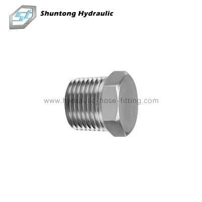 Hydraulic Hose Fittings NPT Male Plug Pipe Hose Apaptors
