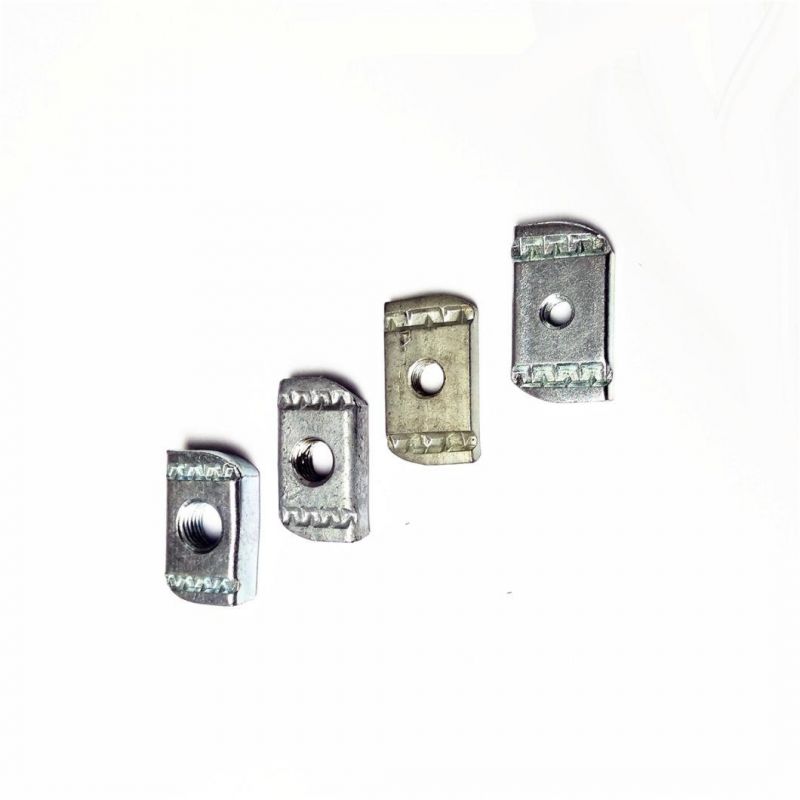 Zinc Plated Galvanized Channel Nut Carbon Steel Spring Nut Without Spring