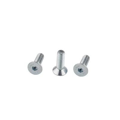 Hexagonal Socket Countersunk Head Cap Screw with Zinc