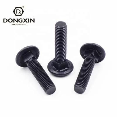 M6-M20 Black Oxide Carbon Steel Cup Square Neck Carriage Bolts