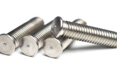 High Quality Aluminum Big Round Head Cylindrical Welding Bolts