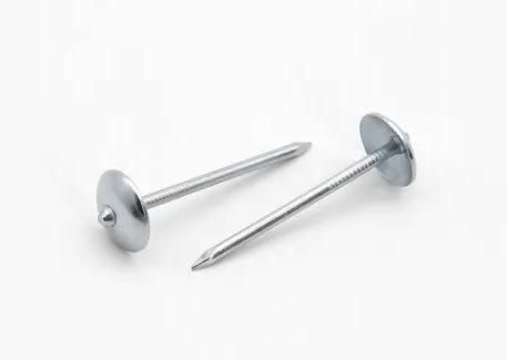 Factory Manufactured Galvanized Smooth/Twisted Shank 2.5"*Bwg9 Umbrella Head Roofing Nails