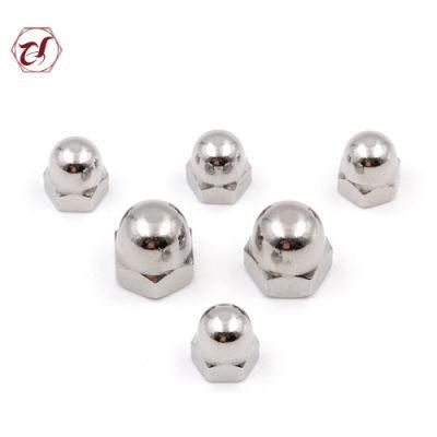 Stainless Steel 304 Hex Dome Cap Nut DIN1587 Hex Cap Head Nut A2-70 Nut