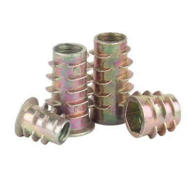 Zinc Alloy Iron Thread Insert Nut GB6170-86