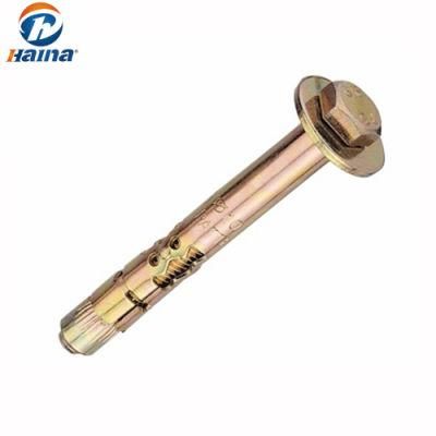 China Supplier Sleeve Anchors with Hex Head Bolt and Washer Expansion Hex Bolt Anchors