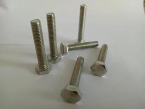 Factory Price DIN933 DIN931 Hex Bolt Zinc Plated