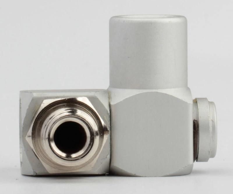 Xhnotion Pneumatic Aluminum Swivel Air Hose Fittings, 1/4′′ NPT 360 Degree Swivel Air Hose Connector Swivel Portable Air Tool Adapter