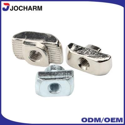 Nickel Plated T Sliding Screw Nut for 2020 Aluminum Printers Profile