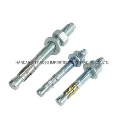 Carbon Steel Wedge Anchor Fix Bolt Fastener Factory
