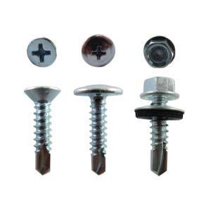 Wafer Head Hex Washer Head Flat Head Self Drilling Screw/Stainless Steel Self Drilling Screw