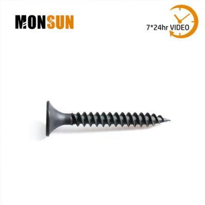 Metric Phillips Cross Recess Bugle Head Fine Thread Case Hardened Steel Black ceiling Screw/Drywall Screws