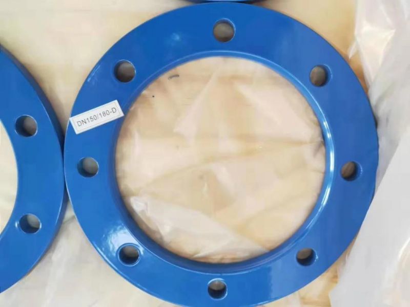 PE Coating ASTM A350 Lf2 Flat Face Blind Flange