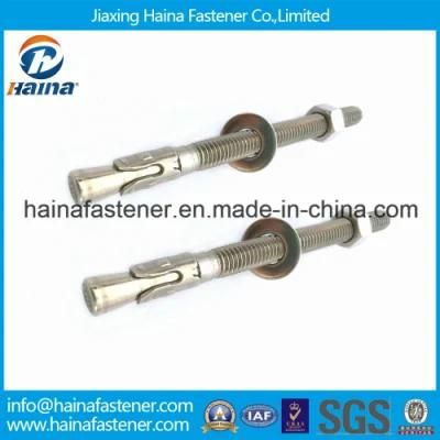 Best Quality Stainless Steel Ss 304/Ss316 /Carton Steel Wedge Anchor