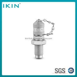 Ikin Bh Hydraulic Test Coupling with Bulkhead Pressure Test Point Hydraulic Test Connector Hose Fitting