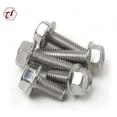A2 Stainless Steel 304 Machine Fasteners Flange Bolt
