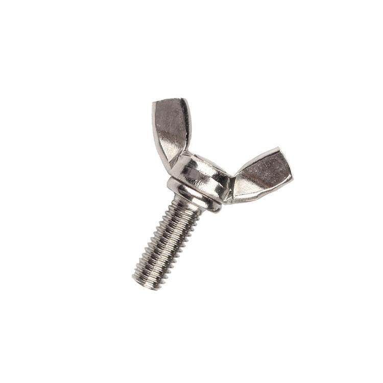 DIN316 Stainless Steel Wing Bolts Butterfly Thumb Stainless Steel Screws Wing Bolts