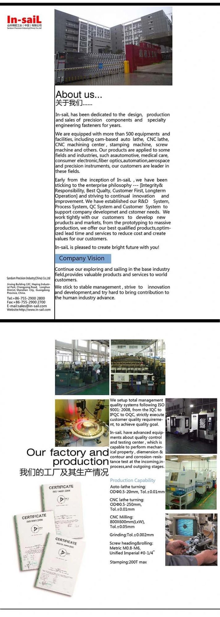 China Supplier Steel Brass Embedded Nut Manufacturer for Plastics