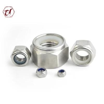 Stainless Steel Hexagon Head A2-70 Nylon Locking Insert Nut