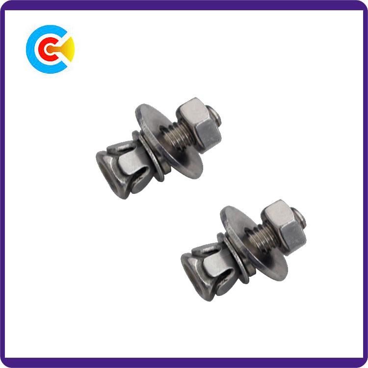 Shaped Countersunk Head Combination Screws for Building Railway Car Bridge