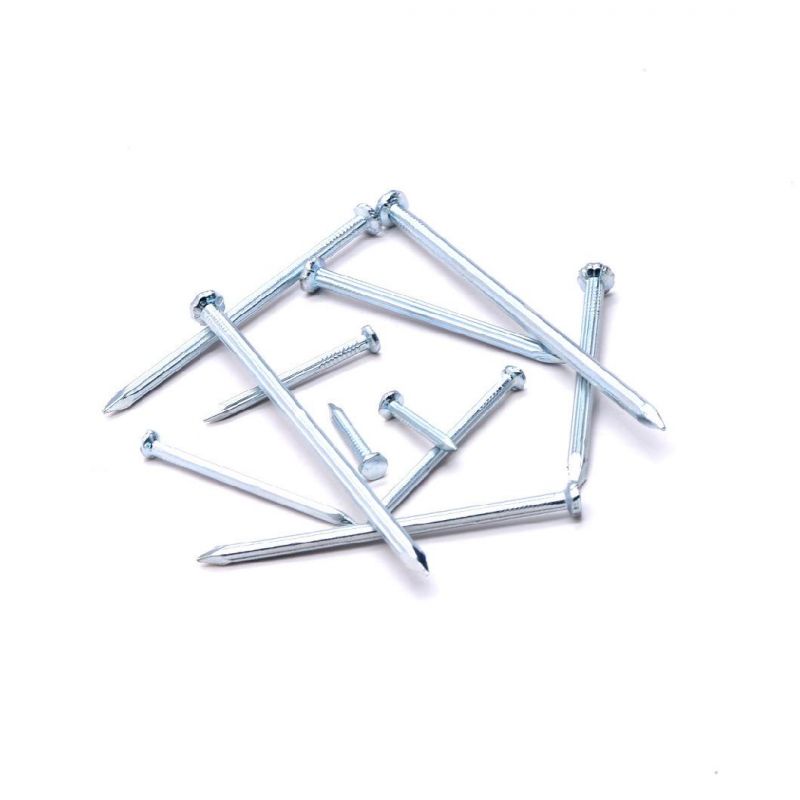 Factory Direct Sales Angular Spiral Steel Concrete Nails 4 Inch Concrete Nails