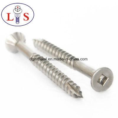 Ss304 Countersunk Head Cross Recess Screw with Thread Cutting