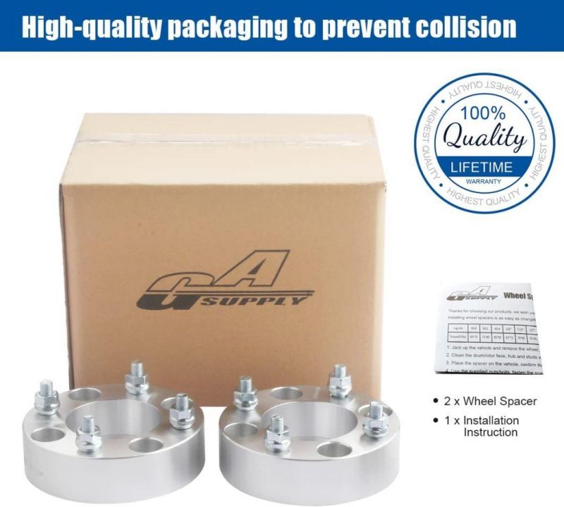 4X110 ATV Wheel Spacers with 1.5 Inch 74mm Hub Bore 10X1.25 Studs