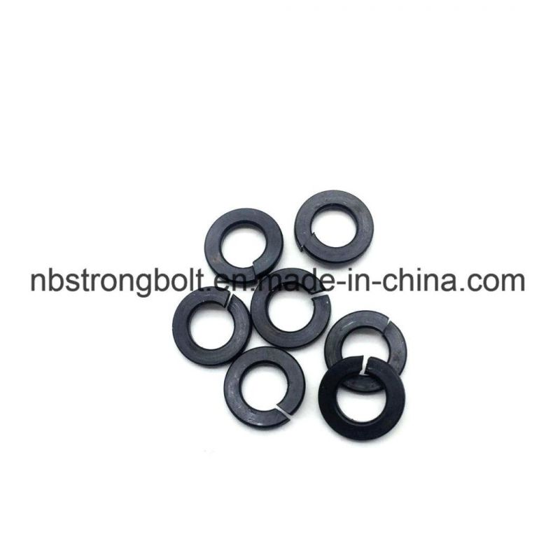 DIN127b Spring Lock Washer with Black Oxid M10