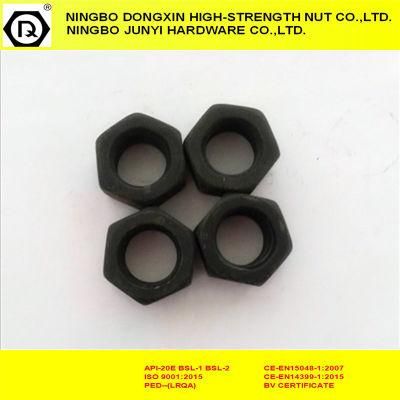 6/8/10/12 Black Fasteners DIN934 Hex Nut