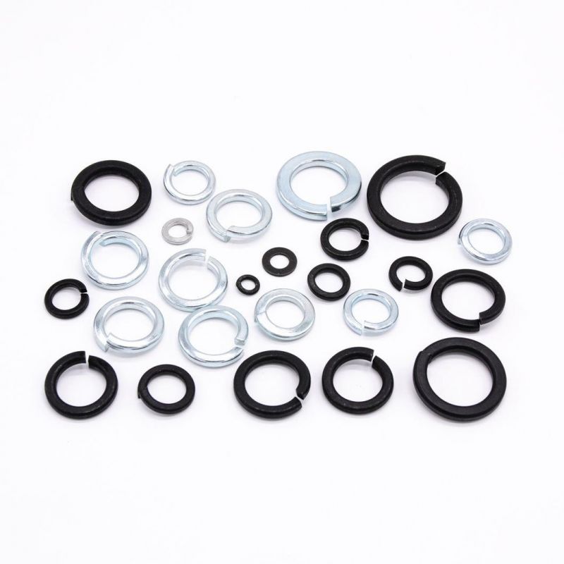 Fastener Carbon Steel DIN127 Black Color Spring Washer