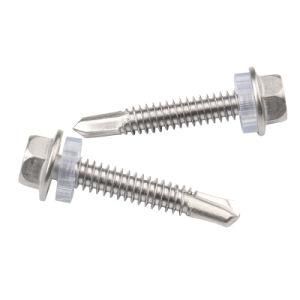 Wholesale Hex Head Flange Face Stainless Steel Self Drilling Screw