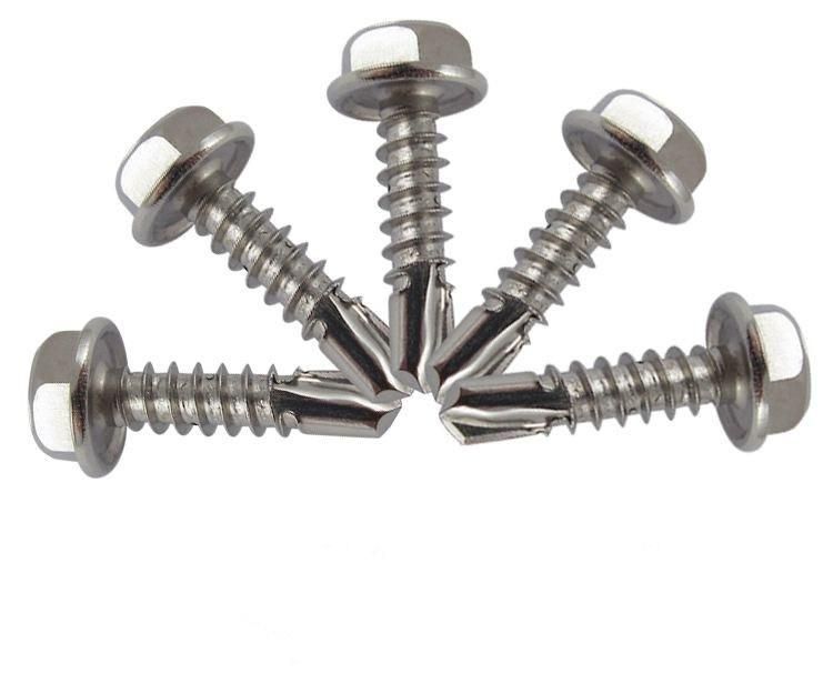 Washer Zinc Plated DIN 7504 Hex Head Self Drilling Screw