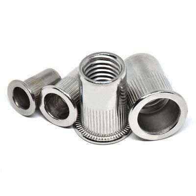 Carbon Steel or Stainless Steel Nutsert Rivnut Rivet Nut with Knurled Body