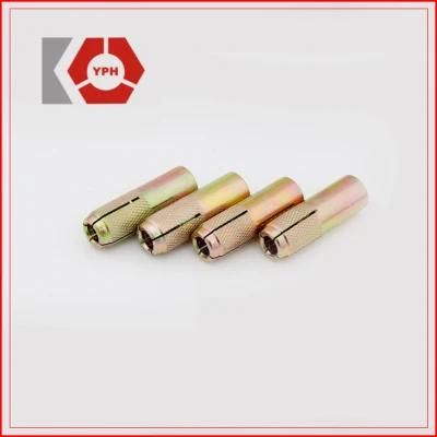 High Quality Carbon Steel Drop in Anchor in Flanging Precise Yellow Zinc