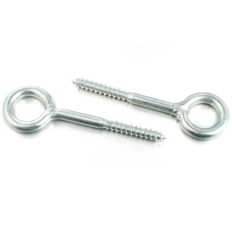 Yellow Zinc Plated Welded Eye Screw Bolt/Hook Screw/L Screw/Swing Hook Screw/S Hook Screw