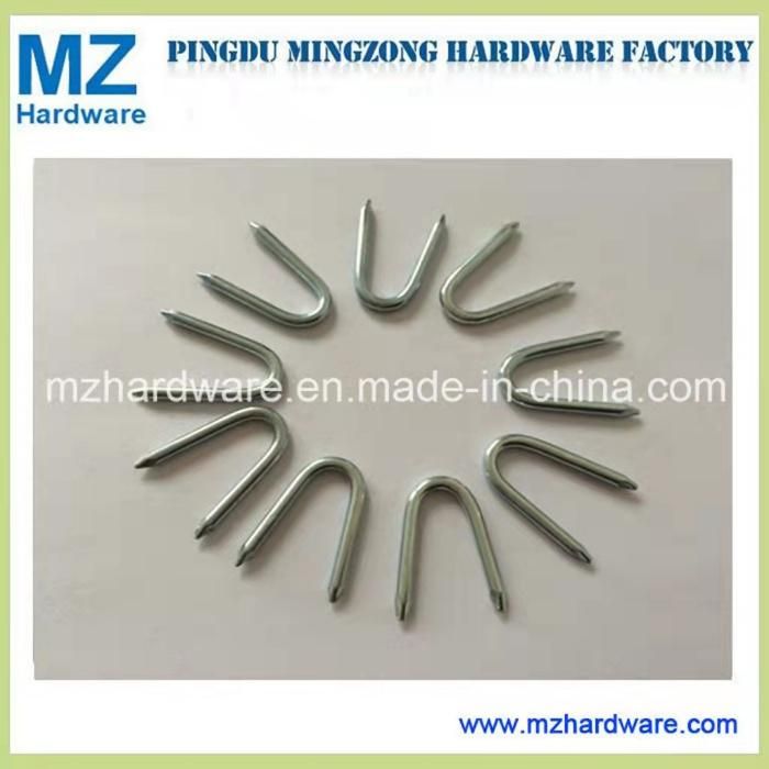 U Type Nails with Smooth Shank