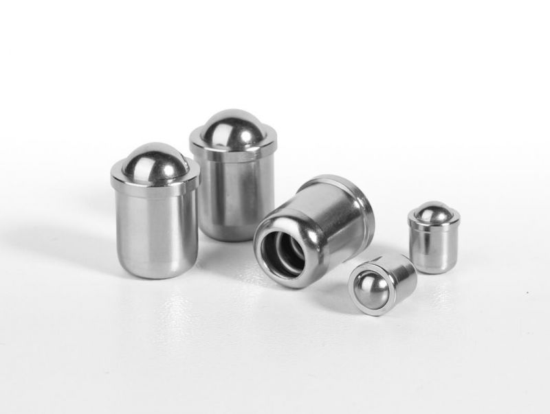 Precision Stainless Steel Position Beads Smooth Spring Plunger