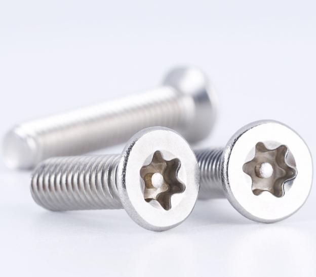 Stainless Steel Security 6 Lobe Pin Head Stainless Steel Anti-Theft Screw