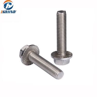 Stainless Steel 316 Flat Head Hexagon Flange Bolt M2-30