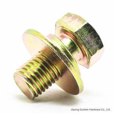 Zinc Plated Hexagonal Combination Bolt