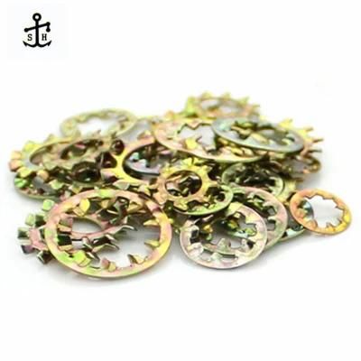 China Fastener Factory Serrated Internal External Tooth Lock Washer